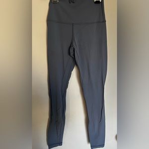 Blue lululemon leggings size 6